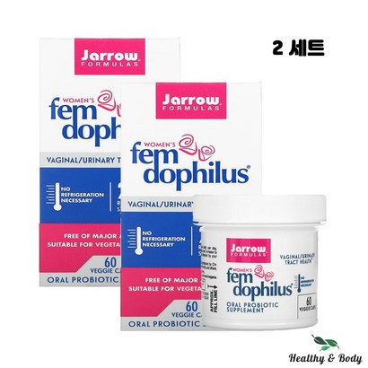 자로우 포뮬러스 자로땡 펨도필러스 여성용 10억 유산균 베지캡슐 60개 X2병 약들약 고약사 상온보관가능 리뷰 후기
