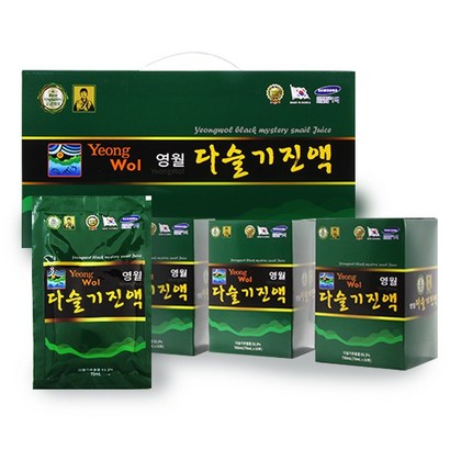 영월 동강 다슬기 진액 엑기스 30포 90포 국내산 TV방송및 신문광고중