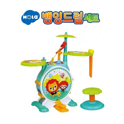 홀라 뱅잉드럼세트 드럼완구
