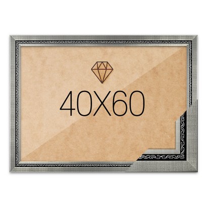 보석십자수액자 40x60 고급형 그레이스 그레이