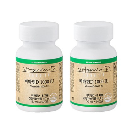 에스더포뮬러 비타민D 1000IU