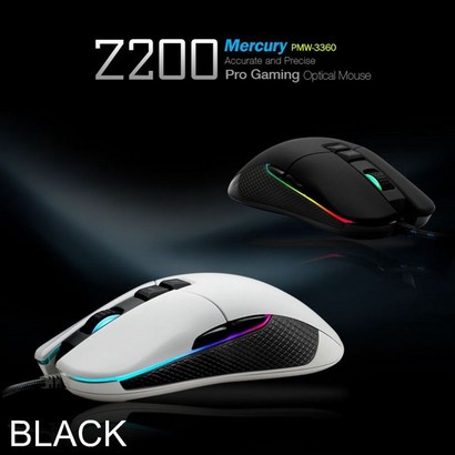 G-FACTOR Z200 Mercury 양손가능 게이밍 마우스 블랙 리뷰후기