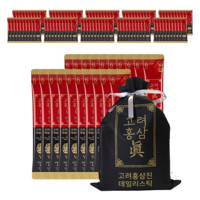 풍기도깨비 고려홍삼진 6년근 데일리스틱 120개 리뷰후기