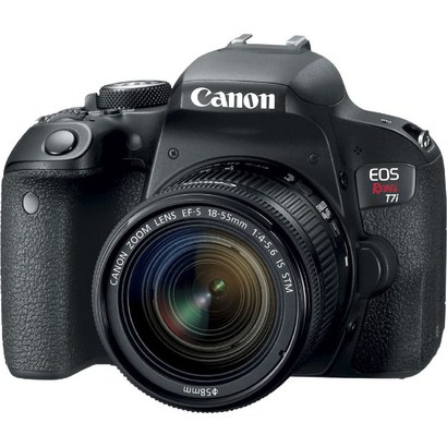 캐논 EOS 레벨 T7i DSR 카메라 EF-S 18- 1 4-56 IS ST 렌즈 포함