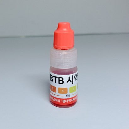 수소이온농도 H 알칼리 측정 BTB시약