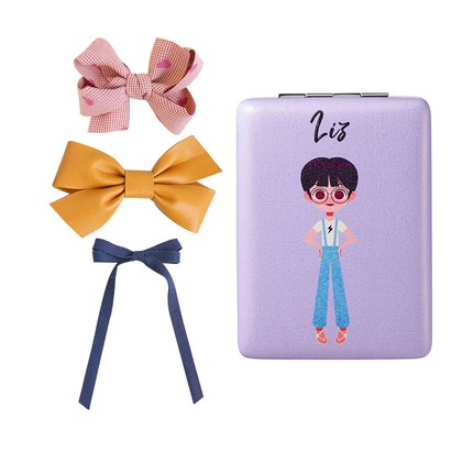 크리스킨드 유아핀 3종 손거울 큐티하트