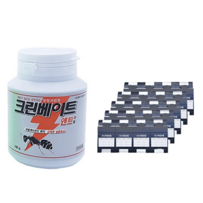 화단 옥상 잔디 실내 각종 개미퇴치 뿌리는 과립형 개미약 크린베이트 벌레트랩 5매 증정 1개 리뷰후기