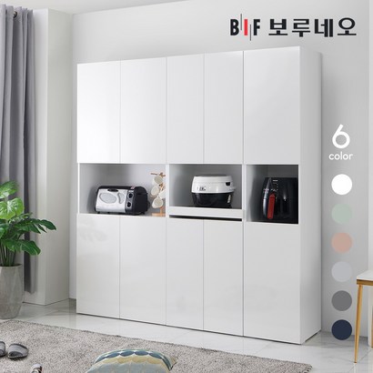 보루네오 쿠치나 주방 수납장 렌지대 부엌 상부장 틈새장 선반장 서랍장 틈새수납장 보조장 인테리어 미니 가구 주방장 부엌장
