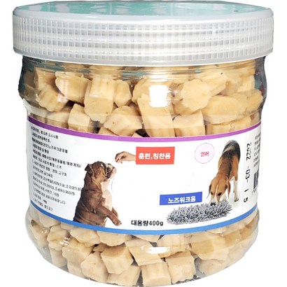 수제명가 훈련 칭찬용 대용량통 비스켓