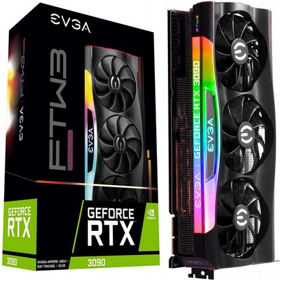 EVGA GeForce RTX 3090 FTW3 울트라 게이밍 24GB GDDR6X iCX3 Technooy ARGB LED 메탈 백플레이트 24G-P5-3987-KR 리뷰후기
