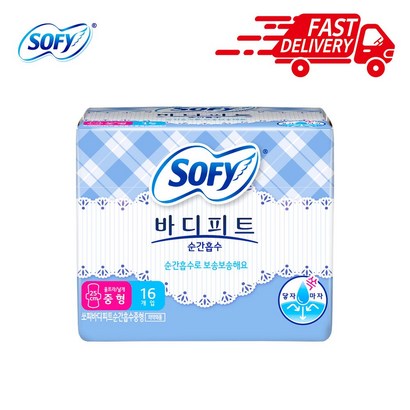 바디피트 순간흡수 생리대 중형