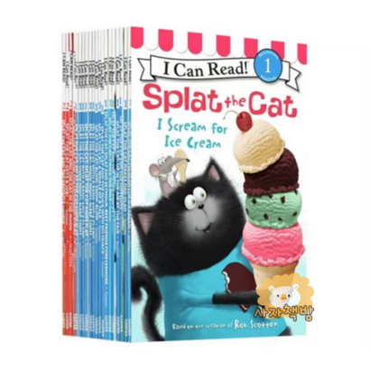 국내 당일 아이캔리드 스플랫더캣 16권 CD 포함 I Can Read Sat The Cat 음원제공