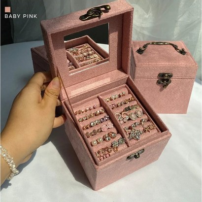 쥬얼리 반지 3단 액세사리 미니 보관함 리뷰 후기