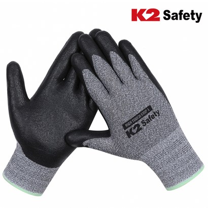 K2 safety 하이터치1 NBR 장갑 스마트폰 통기성