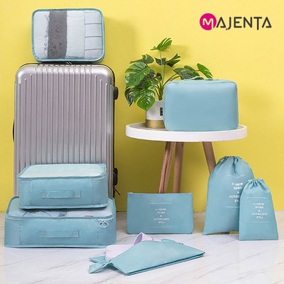 AJENTA 마젠타 여행용 캐리어 파우치 8종세트 - 올인원