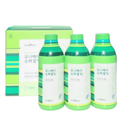 유니베라 슈퍼겔 W X3 리뷰후기