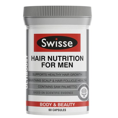Swisse Hair Nutrition For en 스위스 헤어 뉴트리션 남성용 60정