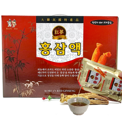 더굿진생 홍삼액 50포 인삼농부 홍삼진액