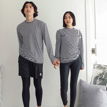 베라프 심플단가라 커플 래쉬가드 상의