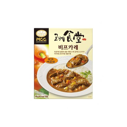CC 고베식당 비프카레 약간 매운맛