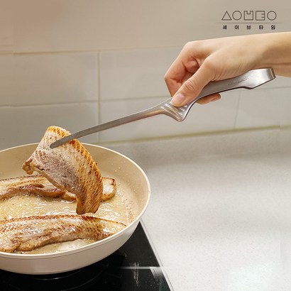 세이브타임 너랑나랑 뜨는집게 롱버전 4개 고기 구이 핀셋
