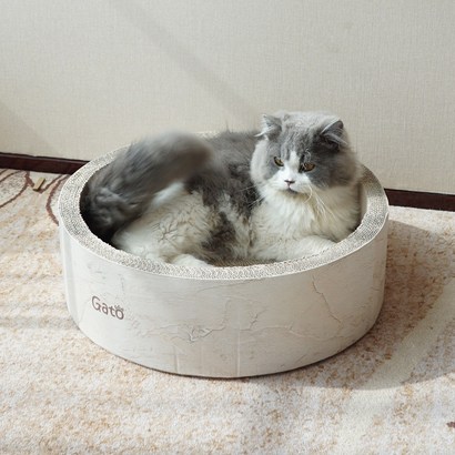 가또 머디 킹써클 원형 고양이 스크래쳐 특대