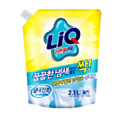 리큐 진한겔 꿉꿉한 냄새 제거 세제 리필
