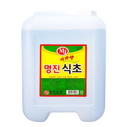 명진 사과향 식초 대용량 식품첨가용 조리용 청소용