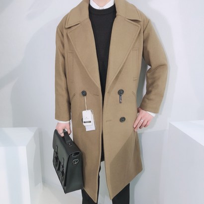 앤손 램스울 더블 코트 리뷰후기