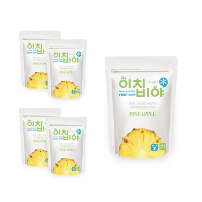 이치비야 동결건조 과일칩 파인애플 5개입