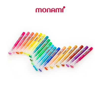 모나미 칼라풀데이 형광펜 낱색