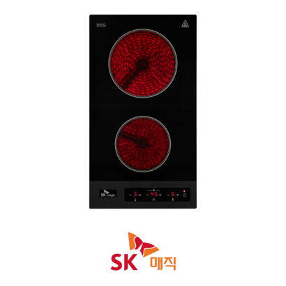 SK 매직 빌트인 하이라이트 전기레인지 2구 ERA-B205E 리뷰후기