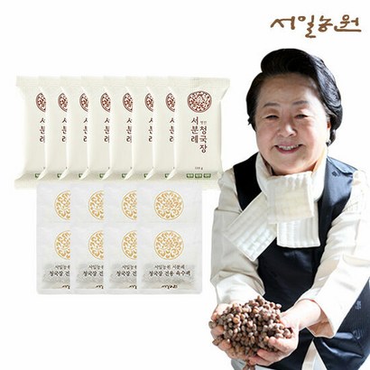 서일농원 서분례명인 청국장 육수