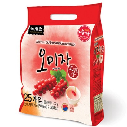 녹차원 오미자 액상파우치타입