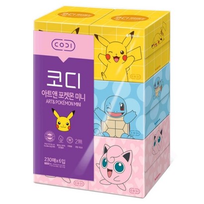 코디 아트앤 포켓몬 미니 2겹 랜덤발송