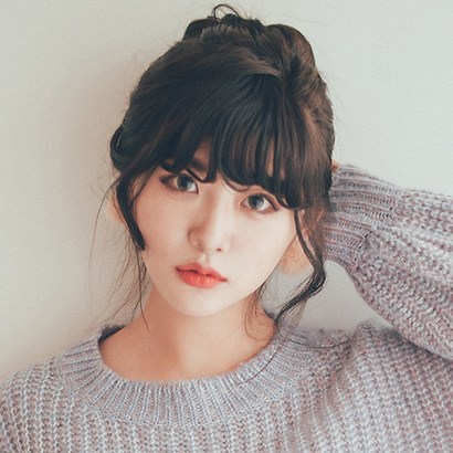 가발나라 형상기억인모 앞머리가발 소프트 C컬 펌 부분가발