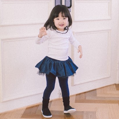 하우웰 르진치마레깅스 밍크기모 여아치랭스