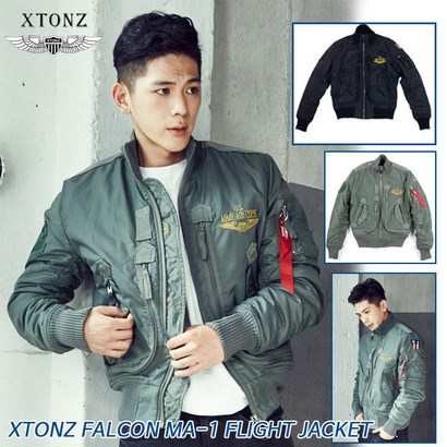 워치콘 XTONZ 엑스톤즈 정품 A-1 팔콘 플라이트 항공점퍼 겨울 다운