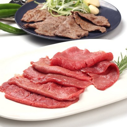 오다닭 주산 소고기 우둔살 슬라이스 리뷰후기