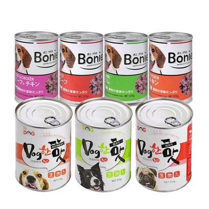 보니캔 대용량 강아지통조림 X24개