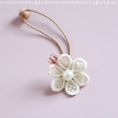 레터링 화이트 플라워 방울 1개 리뷰후기
