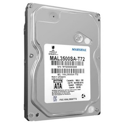 마샬 MALSHAL하드디스크 HDD 3.5형 하드디스크, 500GB