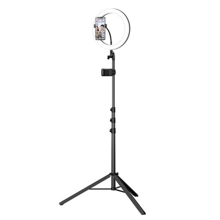 맥도도 LED 링라이트 조명 멀티 휴대폰 삼각대, TB-797, 1개