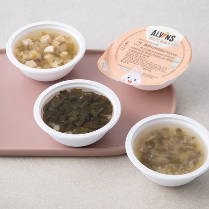 엘빈즈 클래식 냉장 이유식 영양국 5단계 A세트 만12개월 이상, 150g, 4팩