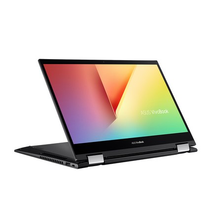 에이수스 Vivobook 플립14 인디블랙 노트북 TP470EA-EC053T (i5-1135G7 35.56cm WIN10 Home) + 터치펜 + 마우스 + 파우치 + 스티커, 윈도우 포함, 512GB, 8GB