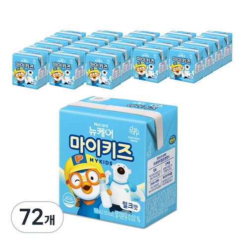 마이키즈 밀크맛, 150ml, 72개