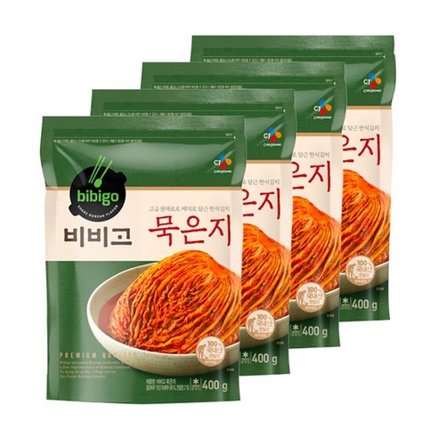 비비고 비비고/묵은지김치*4 리뷰후기