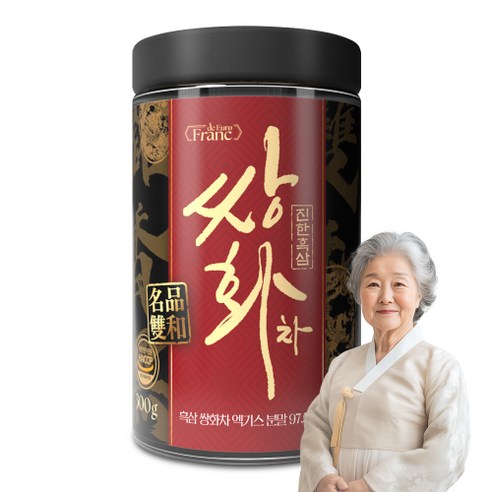 프리미엄 진한 흑삼 쌍화차 엑기스 진액, 1개입, 300g, 1세트