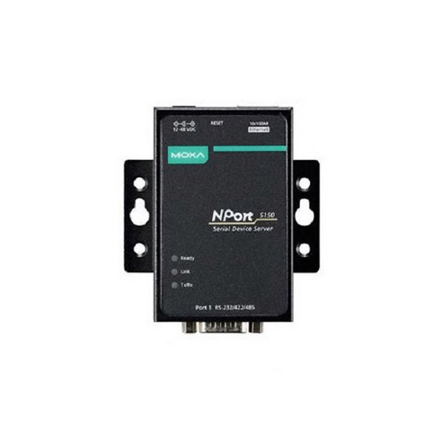 MOXA NPORT 5150 1포트 RS-232/422/485 시리얼 디바이스 서버 아답터포함 리뷰후기