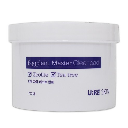 유리스킨 에그플랜트 필링패드 70매 리뷰후기